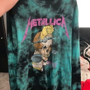 Metallica Tie Dye long sleeve